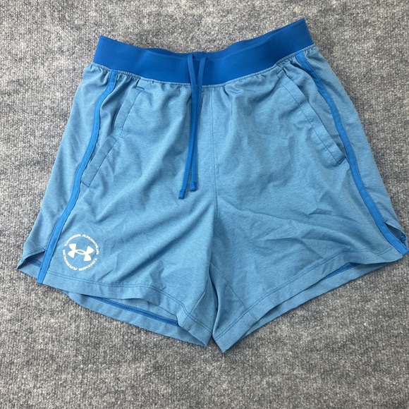 Under Armour Blue Men's Shorts Swim Trunks Size S Small‎ - Picture 1 of 6